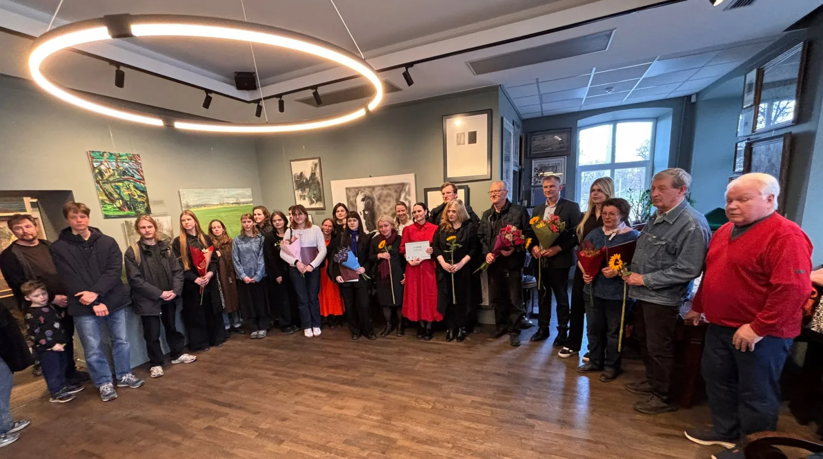 Finalininkų parodos atidarymas galerijoje „Kunstkamera“